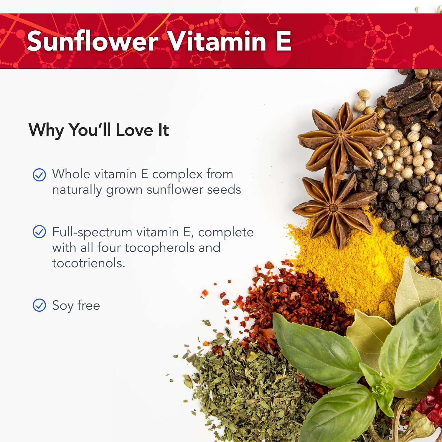 Physician's Strength Power-E - 1 fl oz - Sunflower Vitamin E - Soy Free & Non-GMO - 86 Servings