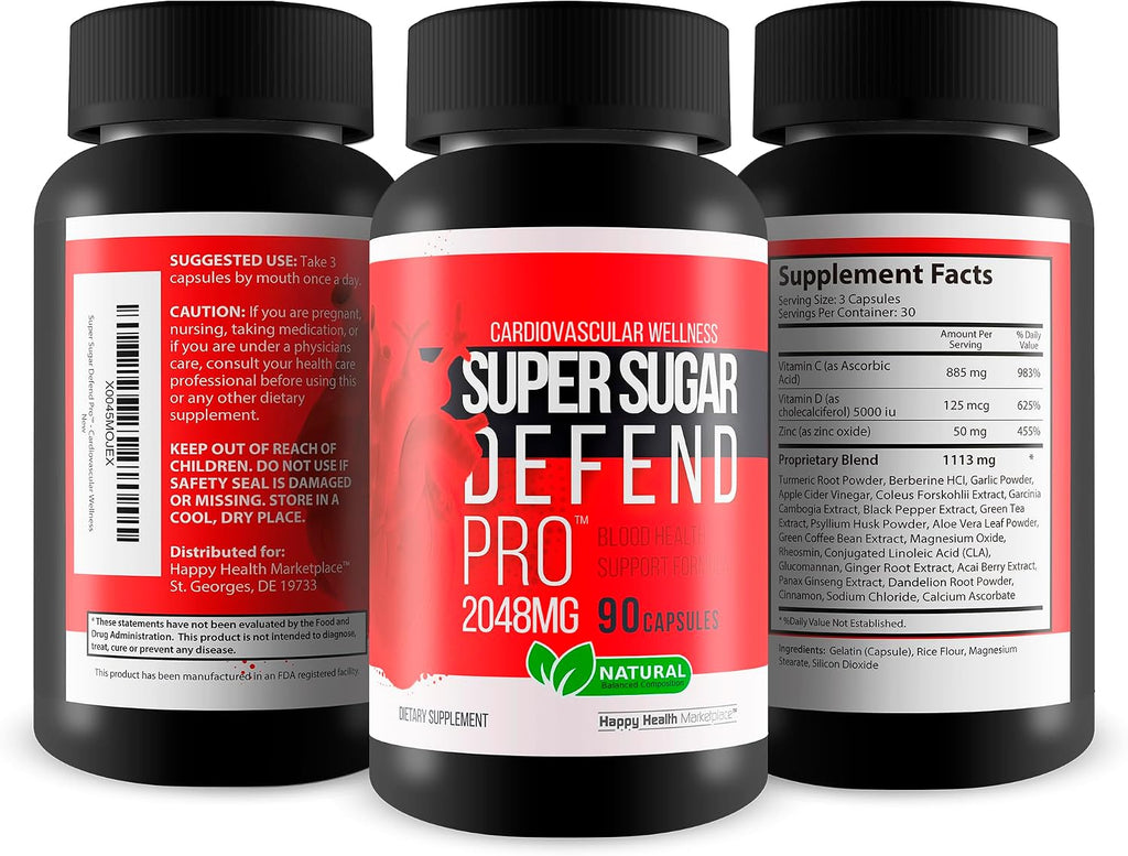 Super Sugar Defense Pro - Apoyo Sanguíneo y Circulación