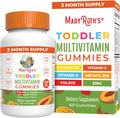 MARYRUTH'S Sugar Free Vitamin Gummies for Kids Age 2 | 2 Month Supply Multivitamin with Vitamin C, D3, Zinc | 1 Gummy Per Day | Toddler Vitamins | Sugar Free | Vegan | Non GMO | 60 Count