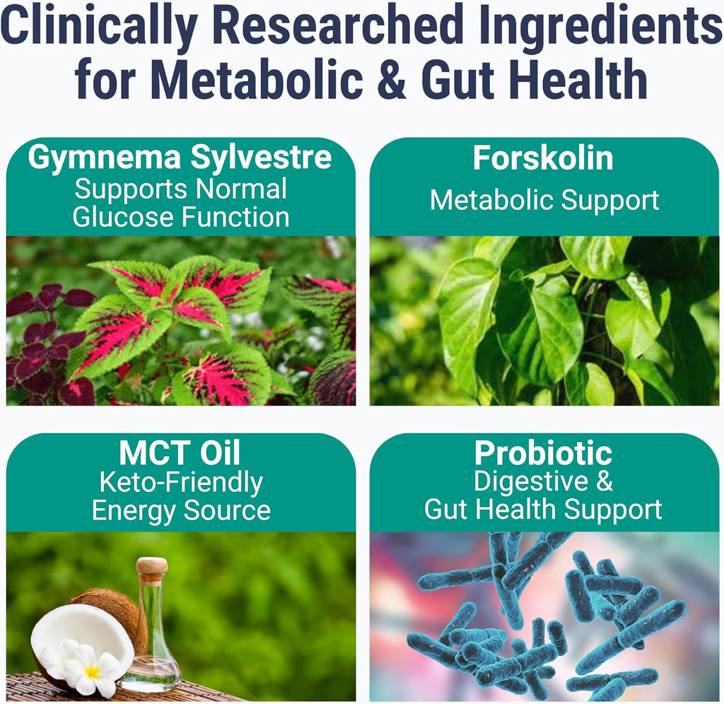Gominolas Multinutriente MCT Oil, Cromo, Probiótico y Berberina