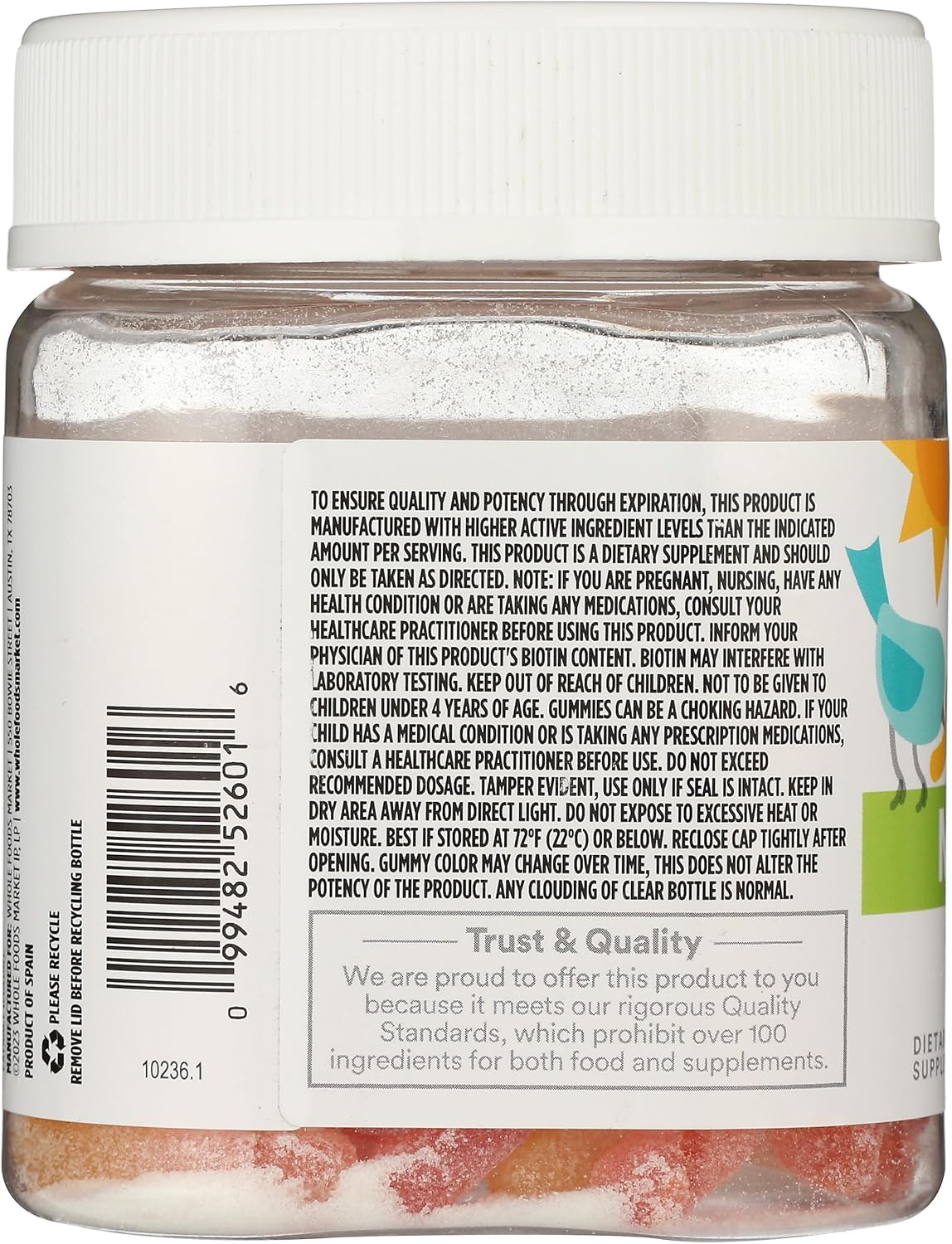 365 by Whole Foods Market, Gominolas Multivitamínicas para Niños, 70 unidades
