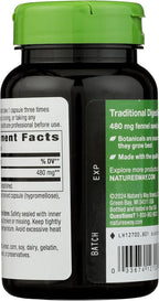 Nature's Way Semillas de Hinojo, 480 mg por dosis, 100 Cápsulas