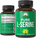 Peak Performance L-Serina 500 mg - 60 Cápsulas - Sin Gluten, No-GMO
