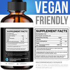 Vita Guard Pure NAD+ Líquido Gotas 1000mg - Fórmula de Nicotinamida - Vegano y No OGM - Sabor Natural a Limón y Naranja
