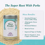 Imlak'esh Organics Maca en polvo orgánica (Bote Metálico de 283g)