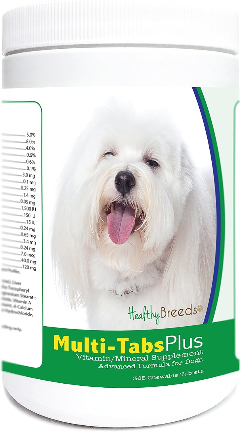 Healthy Breeds Coton de Tulear Multi-Tabs Plus Comprimidos Masticables 365 unidades