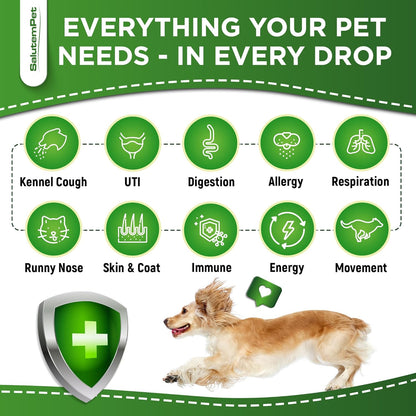 Complemento Herbal Natural de Aceite de Orégano para Perros y Gatos - Apoyo para Alergias, Infecciones Urinarias y Sistema – Image 3