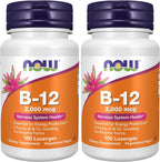 NOW Foods B-12 2.000 mcg - 100 Pastillas
