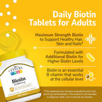 21st Century Biotina 10,000 mcg, 120 Comprimidos