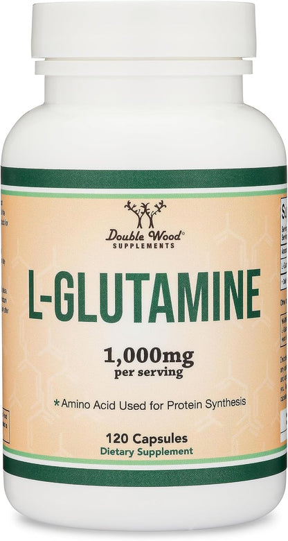 L-Glutamina en Cápsulas - 1000mg por Ración (120 Cápsulas) – Image 5