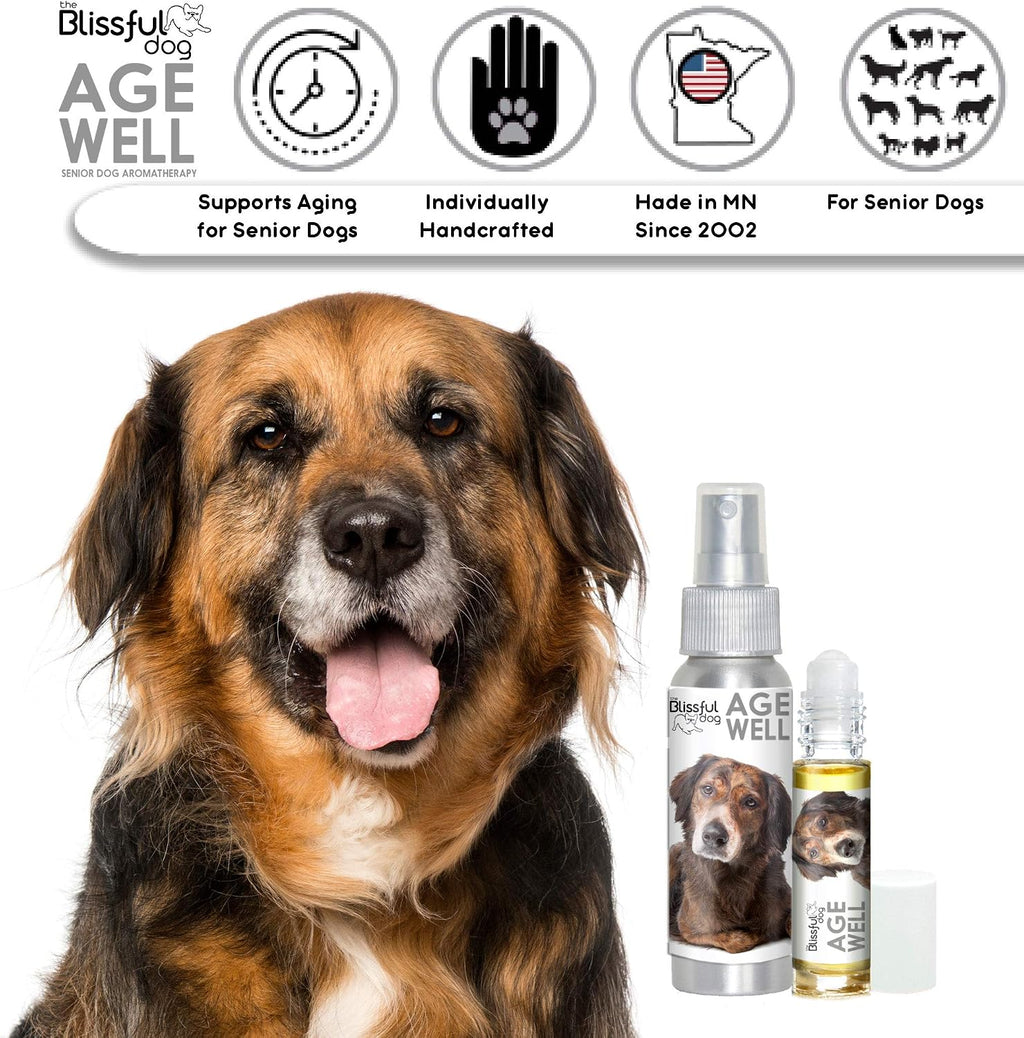 The Blissful Dog Spray de Aromaterapia Age Well para Perros de Raza Mixta (78 ml)