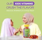 Noor Vitamins Multivitamínico Infantil Halal en Gomitas, 90 unidades