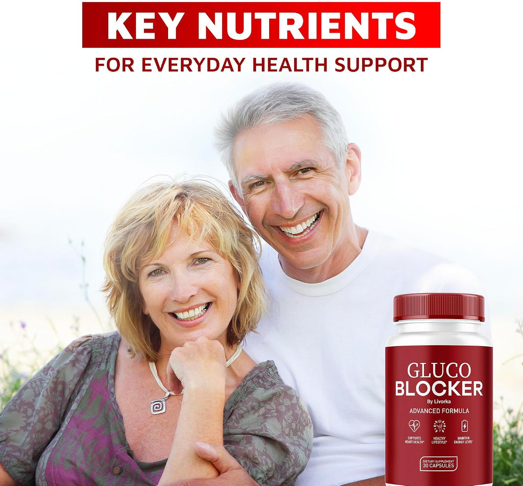 GlucoBlocker, 60 Cápsulas – Fórmula Premium de Vitaminas Naturales