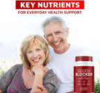 GlucoBlocker, 60 Cápsulas – Fórmula Premium de Vitaminas Naturales
