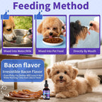 WEALLIN Dog Cough Treatment Support for Dogs - Gotas Herbales para la Tos en Perros, 60 ml