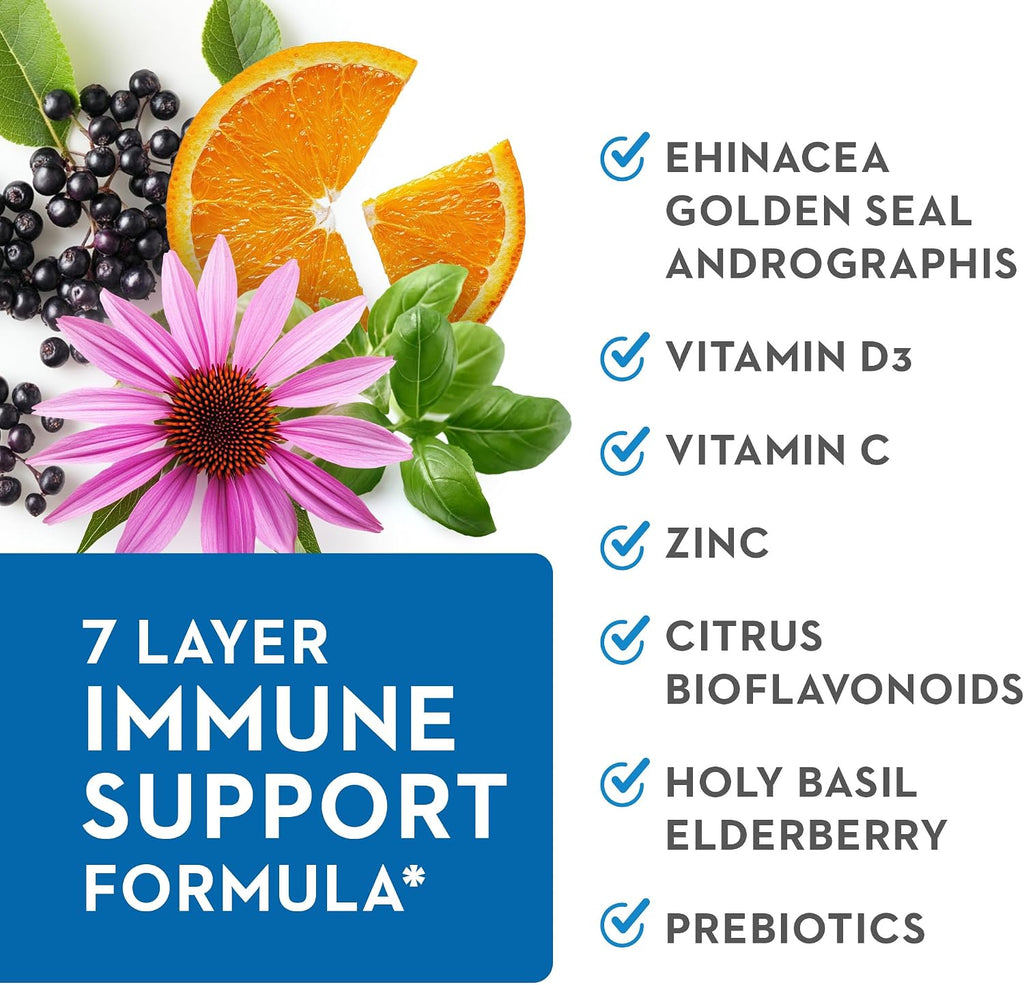 Vitaminerals TRIVIRA - Vitamina C, D3, Zinc, Hierbas y Prebióticos - 60 Cápsulas Vegetales