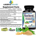Catalina Naturals Complejo de Esteroles Vegetales Triple Potencia - Cholest-Stat - 3000mg - 90 Comprimidos