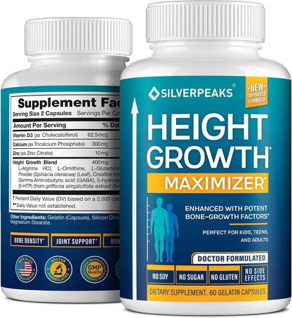 Height Growth Maximizer - Cápsulas para el – Espinaca: Fuente natural de nutrientes que complementa la fórmula – Image 9