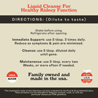 Complete Natural Products Kidney Complete - Líquido Orgánico de 240 ml con Vinagre de Manzana, Limón y Chanca Piedra