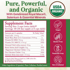 Whole World Botanicals Maca Real Soporte Óseo
