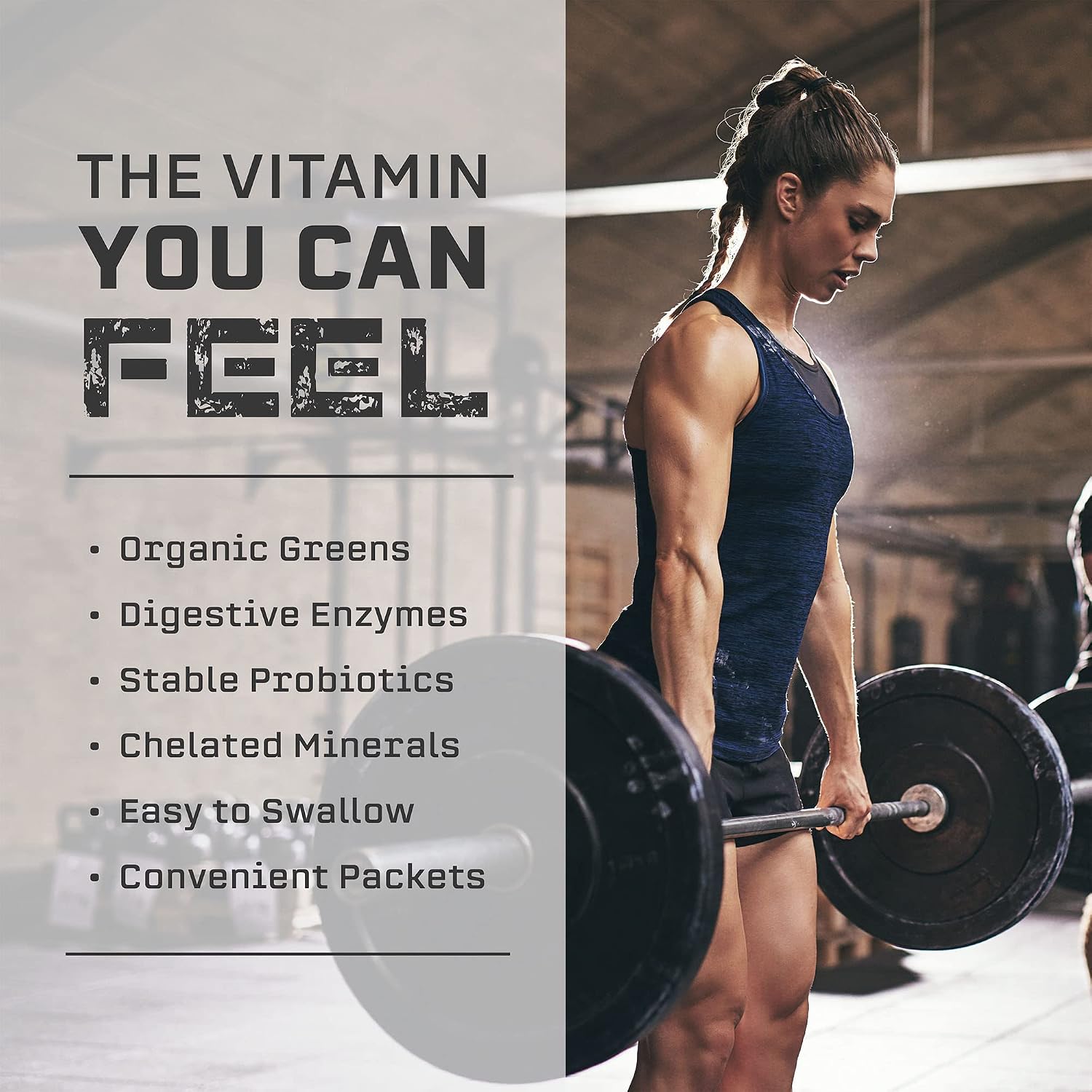 Myogenix Myovite Multivitamínico – 44 Paquetes – Fórmula Avanzada para Atletas
