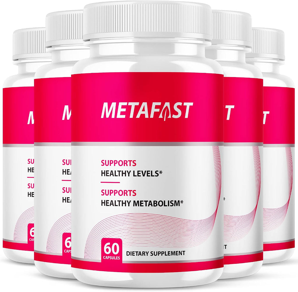IDEAL PERFORMANCE Metafast Pills Pastillas - Pack de 5 - 300 Cápsulas