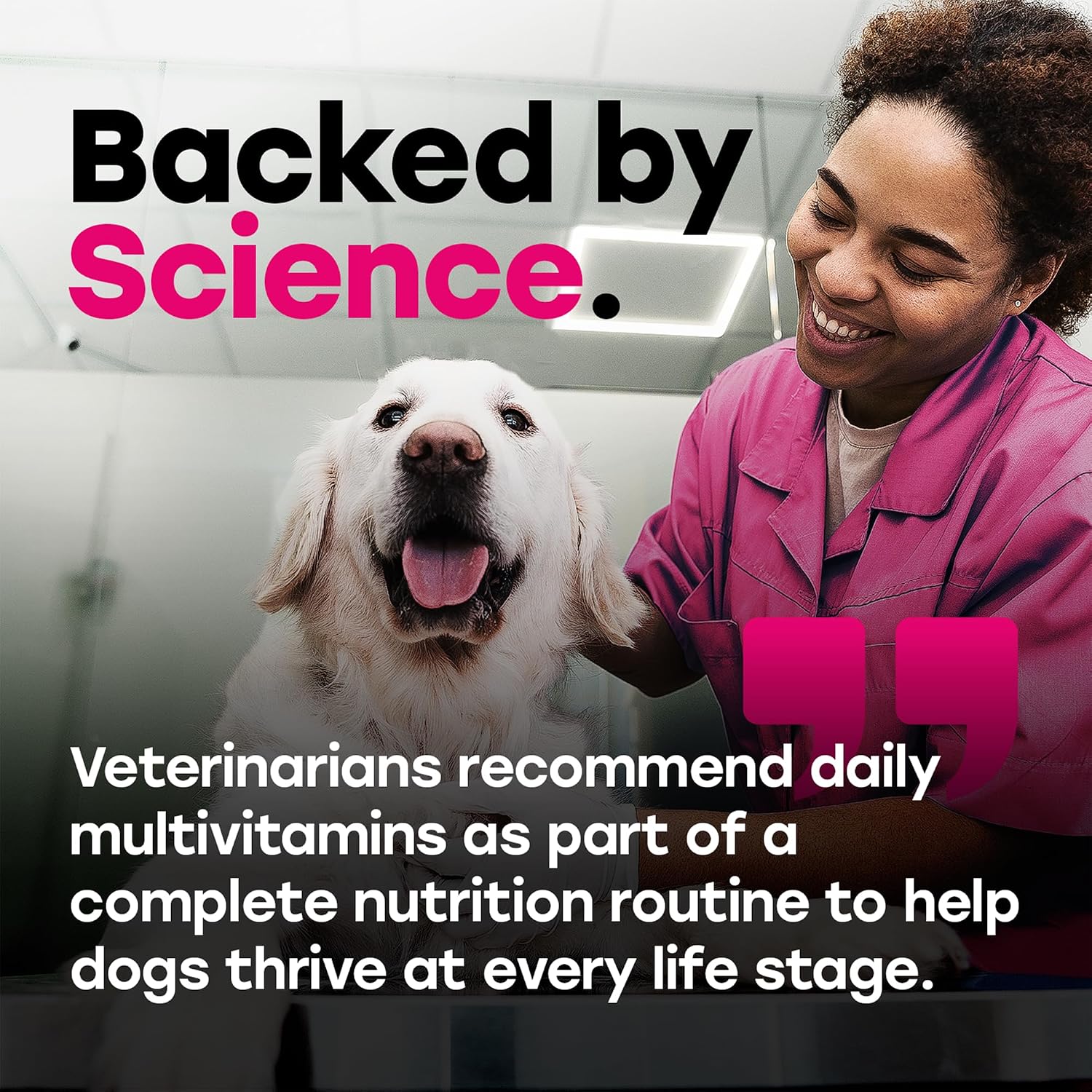 Pup Choice 24-en-1 Multivitamínico para Perros – Snacks blandos con Glucosamina, Probióticos y Omega-3 – 140 golosinas