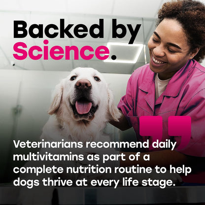 Pup Choice 24-en-1 Multivitamínico para – Perros de 31 a 60 lb (14–27 kg): 3 golosinas al día (46 días) – Image 7
