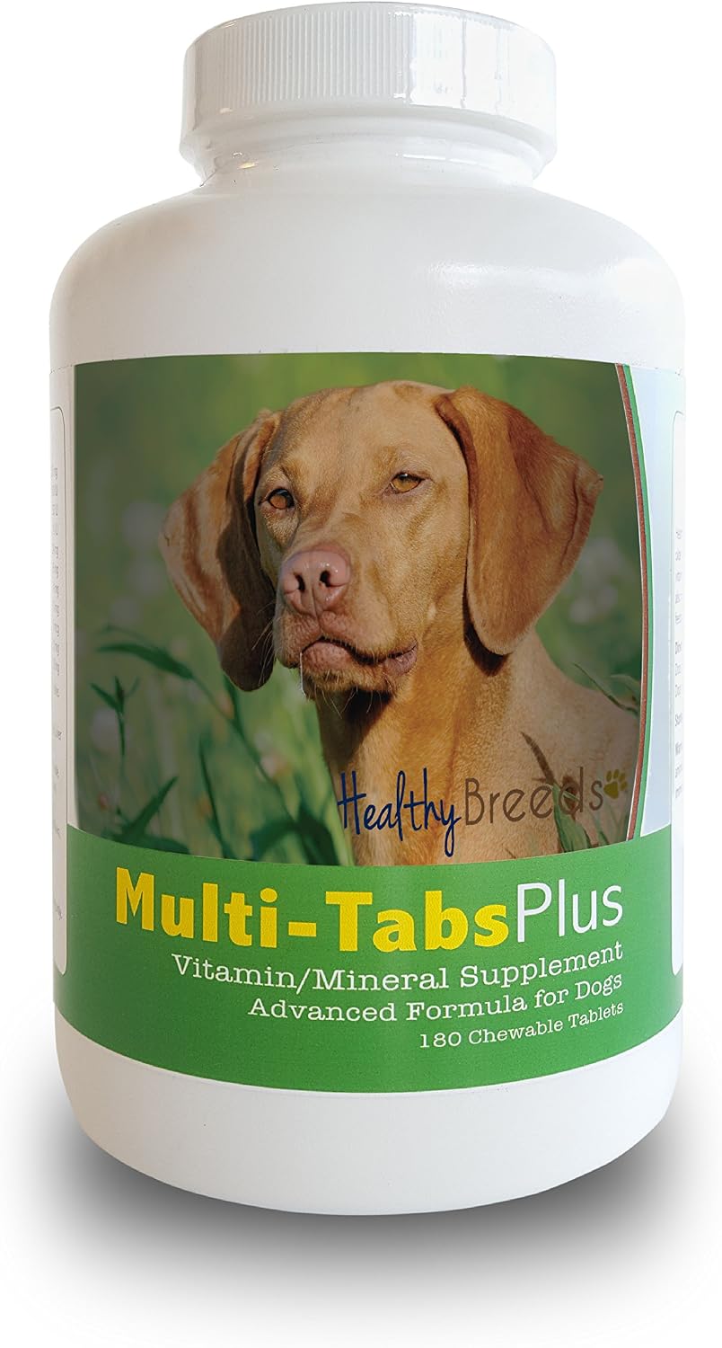 Healthy Breeds Vizsla Multi-Tabs Plus Chews 180 Count