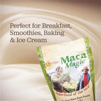 Maca Magic: Polvo de Maca Orgánica Cruda (1 kg) - Superalimento Peruano de Grado Premium - Certificado Orgánico USDA - Vegano - Sin Gluten