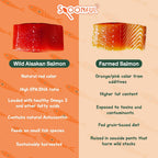 Spoonful Salmon Squeeze - Aceite de Salmón Salvaje de Alaska 2000 mg, 60 perlas