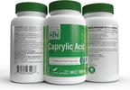 Health Thru Nutrition Ácido Caprílico 600mg - 100 Cápsulas Blandas