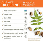 Himalaya VeinCare - Suplemento de apoyo venoso con hierbas ayurvédicas, 60 cápsulas