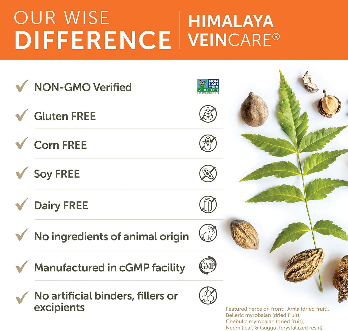 Himalaya VeinCare - Suplemento de apoyo – Guggul (Commiphora mukul): Utilizado en la medicina ayurvédica para – Image 5