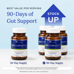 Gundry MD® Bio Complete 3 - Prebiótico, Probiótico, Postbiótico para la Salud Intestinal (Pack 90 Días)