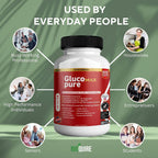 Gluco Max Pure Ultra – 60 Cápsulas – Fórmula Herbal con Vitaminas y Minerales