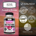 Kaya Naturals Multivitamínico para Mujeres – 60 Cápsulas