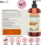 Deley Naturals Aceite de Salmón Salvaje de Alaska para Perros y Gatos - Omega 3, DHA y EPA - 946 ml