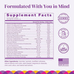 BariMelts Multivitamínico Bariátrico con Hierro, 60 Comprimidos