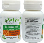 Jatamansi Forte Cápsulas 500 mg - 60 Cápsulas Vegetales - Extracto 10:1 - Satya Naturals