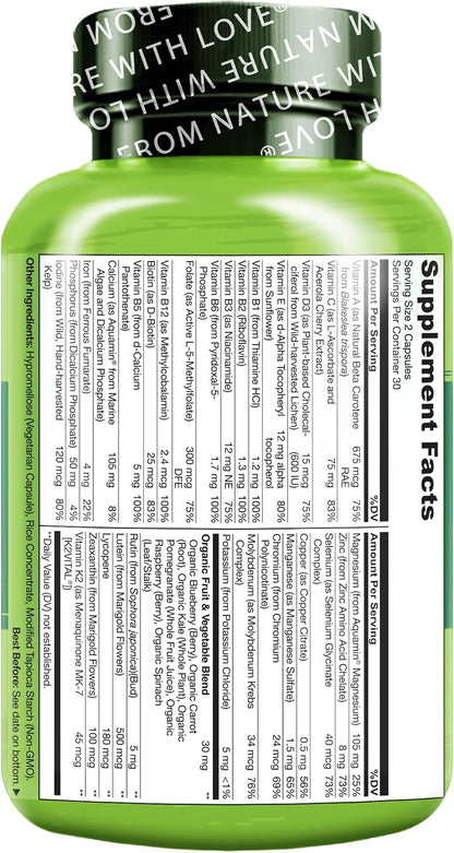 NATURELO Multivitamínico para Adolescentes - – Calcio y magnesio (de algas marinas): El calcio es necesario para – Image 8