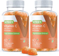 Viteey Gomitas de Vitamina C con Zinc y Equinácea para Adultos y Adolescentes - 120 unidades