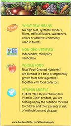 Garden of Life Vitamin Code Raw B Complex - Complejo B Vegano de Alta Potencia, 60 Cápsulas