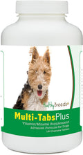 Healthy Breeds Multi-Tabs Plus Comprimidos Masticables para Perros Wire Fox Terrier – 180 unidades
