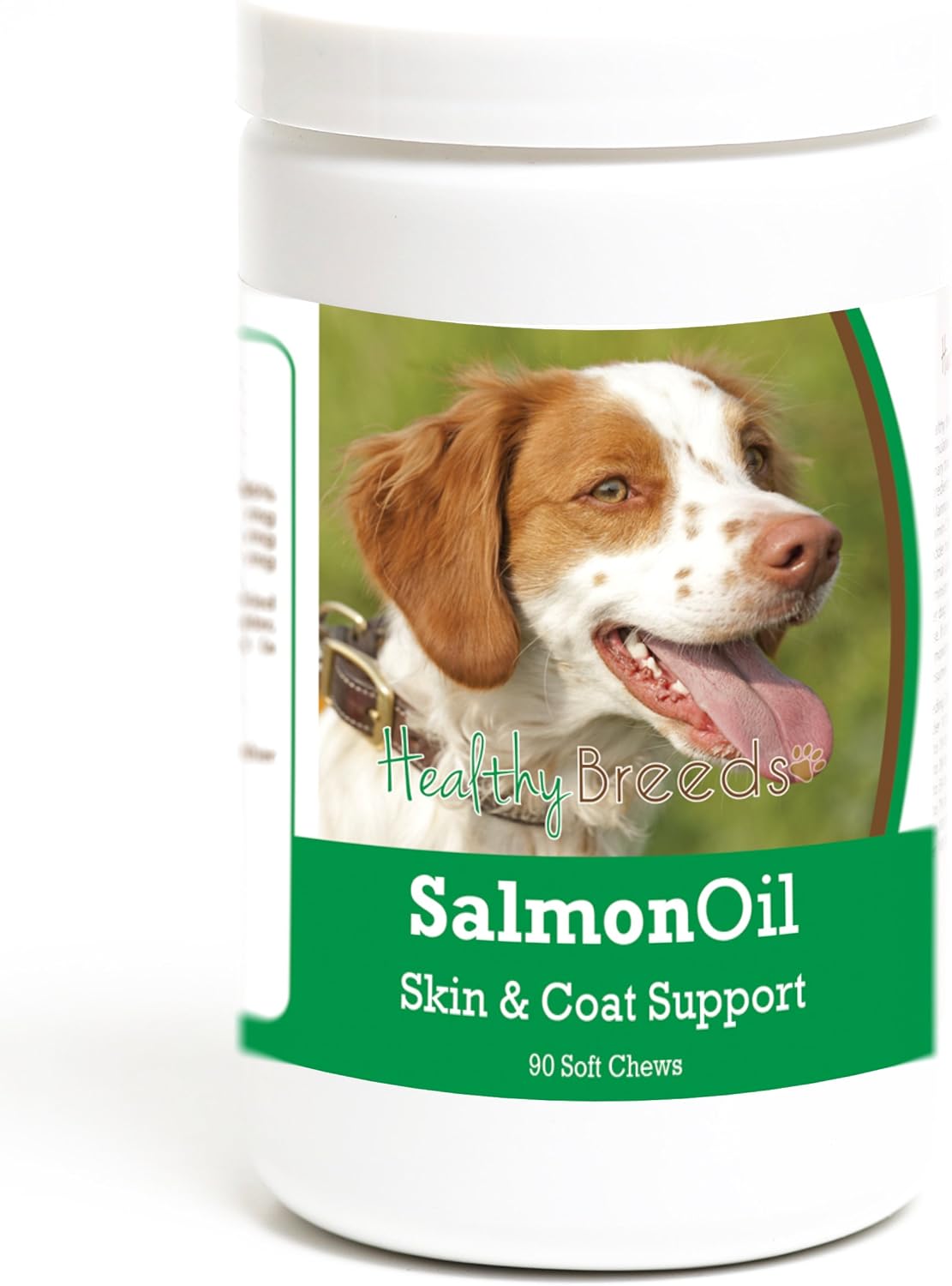 Healthy Breeds Aceite de Salmón para Perros - Golosinas Blandas, 90 unidades