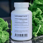 Organic Kale Leaf Powder Capsules 500mg - 60