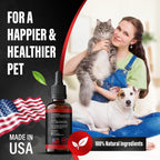 Vitamina B12 para Perros y Gatos - Suplemento Líquido de Metilcobalamina - Apoya Energía, Función Nerviosa y Apetito - Absorción Rápida - Fácil de Administrar