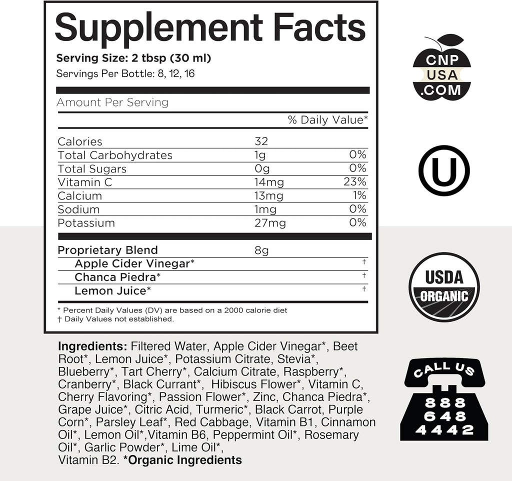 Complete Natural Products Kidney Complete - Suplemento Líquido para Riñones, 473 ml