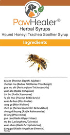 PawHealer® Hound Honey: Jarabe Natural para la Tráquea - 150 ml