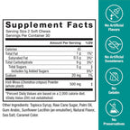 Force Factor Superior Sea Moss - Musgo Marino Irlandés - 60 Pastillas Blandas - Sabor Caramelo Salado